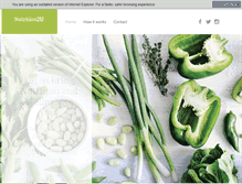 Tablet Screenshot of nutrition2u.com